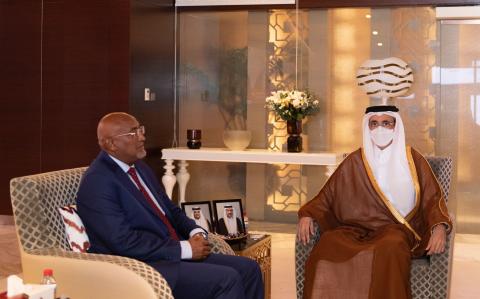 Qatar's Minister of Sports and Youth Meets Secretary of State for Sports in Djibouti