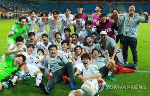 (U20 World Cup) Cinderella at the show: S. Korea complete unlikely march into final