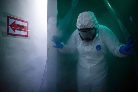 Russia’s COVID-19 case tally grows by 56,751 - crisis center