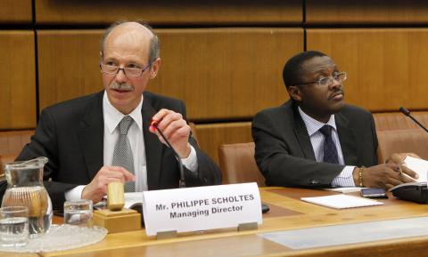 UNIDO chief on a visit to Iran