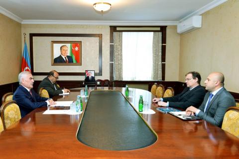 Chairman of Nakhchivan Supreme Assembly meets with BIOWORKS director