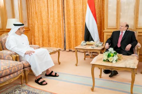 Yemeni President, Abdullah bin Zayed review latest developments in Yemen