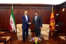 Iranian, Sri Lankan FMs discuss issues of mutual interest
