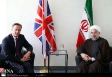 Rouhani, Cameron Meet In New York