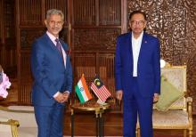 PUTRAJAYA, March 27 (Bernama) -- Malaysian Prime Minister Anwar Ibrahim (right) today received a courtesy call from the External Affairs Minister of India Dr S. Jaishankar, who is on a two-day official visit to Malaysia ending tomorrow.