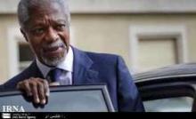 Annan, Iran Envoy Discuss Syria Crisis   