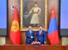 Chairman of the State Great Khural of Mongolia Zandanshatar Gombojav and Speaker of the Jogorku Kenesh of the Kyrgyz Republic Nurlanbek Shakiev