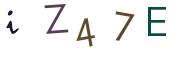 Image CAPTCHA