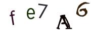 Image CAPTCHA