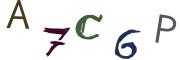 Image CAPTCHA