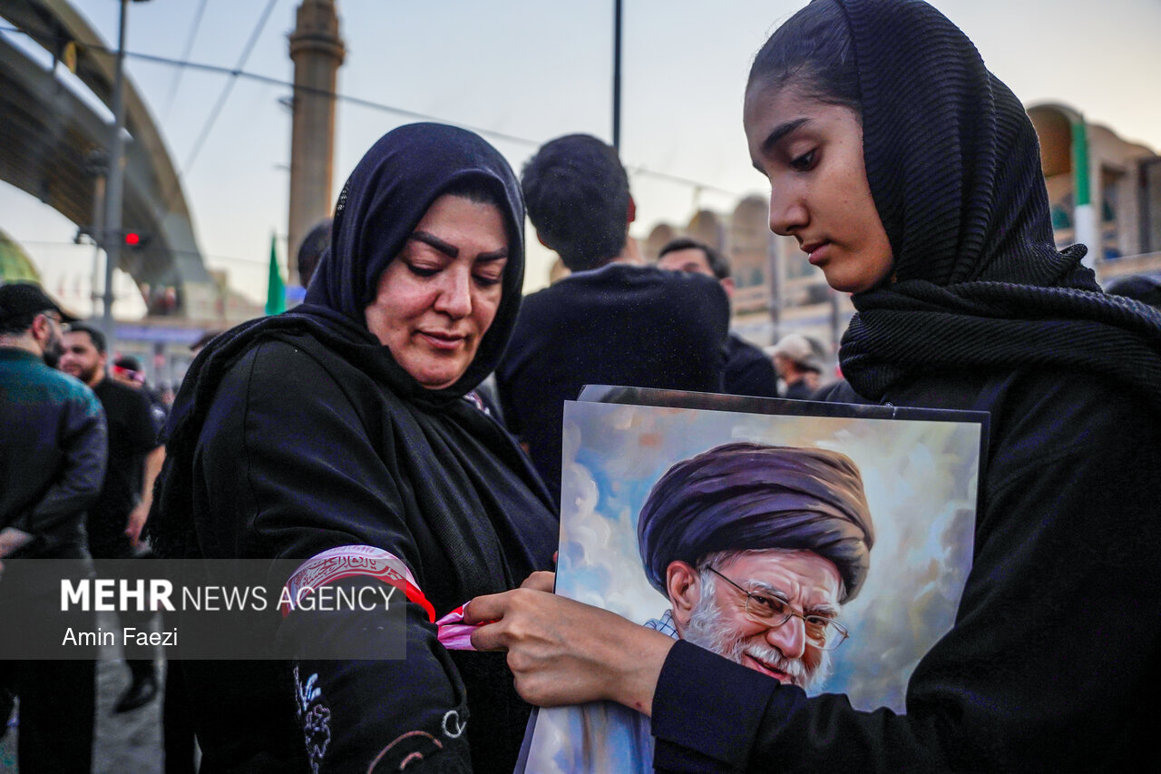 Farewell to the Martyred Leader of the Islamic Revolution at Tehran Mosalla