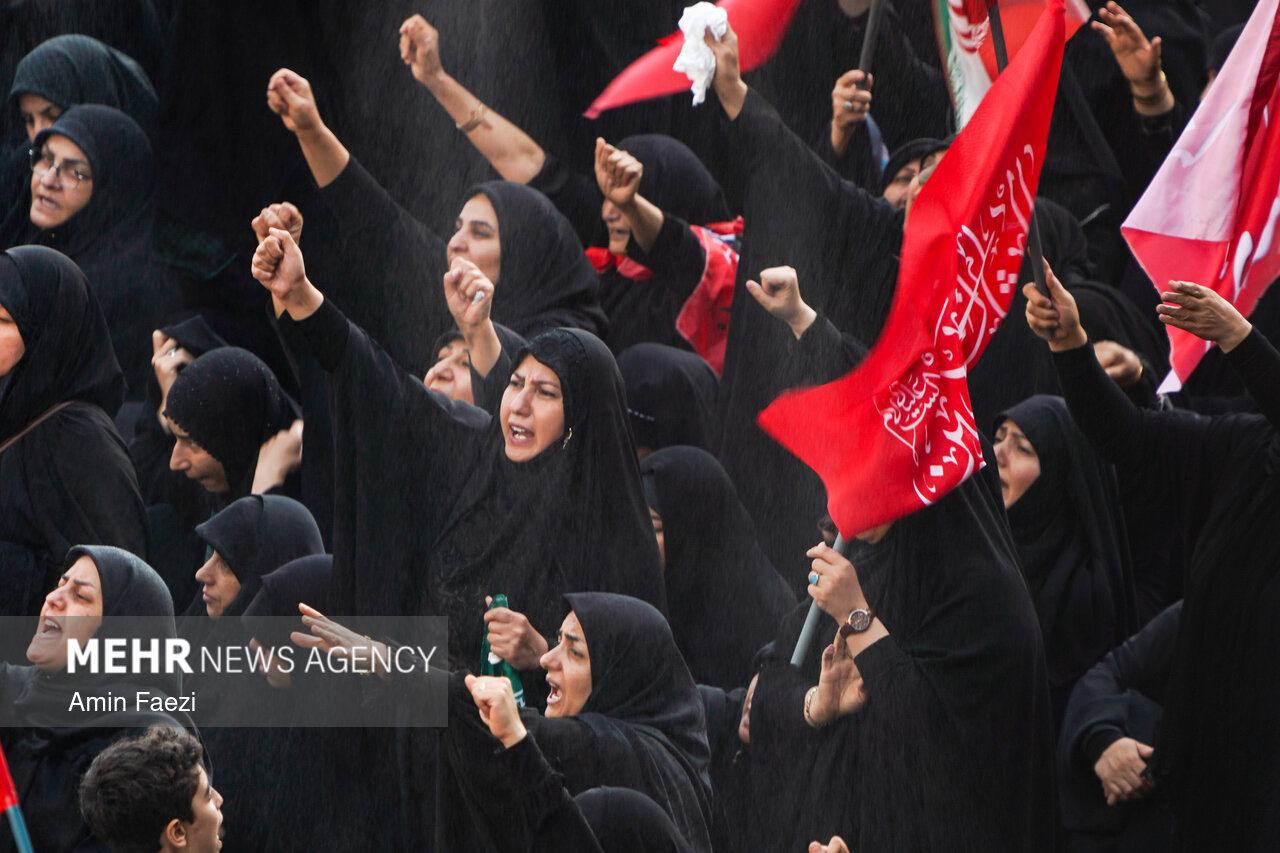 Funeral Prayer Held for "Iran's Martyred Leader"