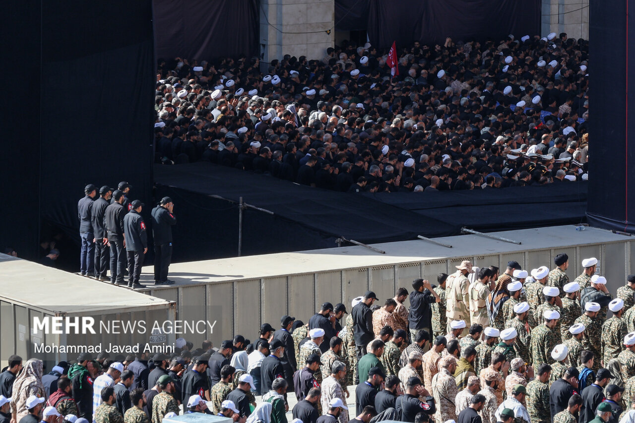 Funeral Prayer Held for "Iran's Martyred Leader"