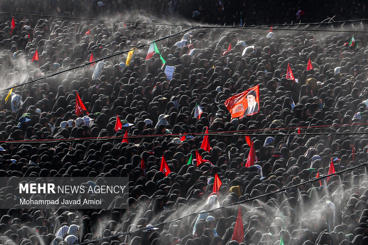 Funeral Prayer Held for "Iran's Martyred Leader"