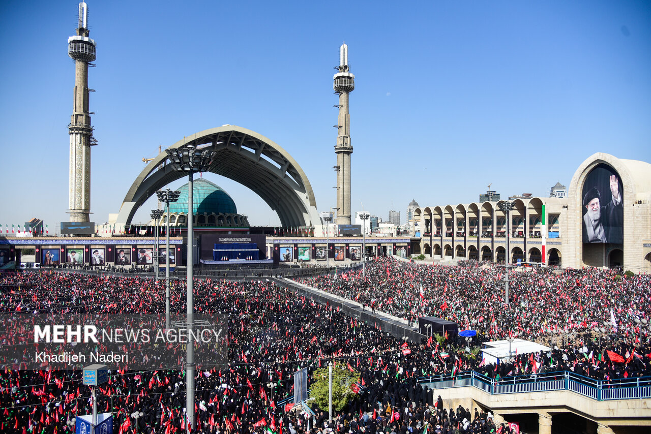 Funeral Prayer Held for "Iran's Martyred Leader"