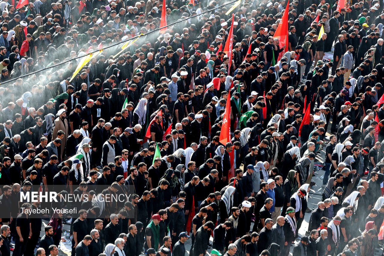 Funeral Prayer Held for "Iran's Martyred Leader"