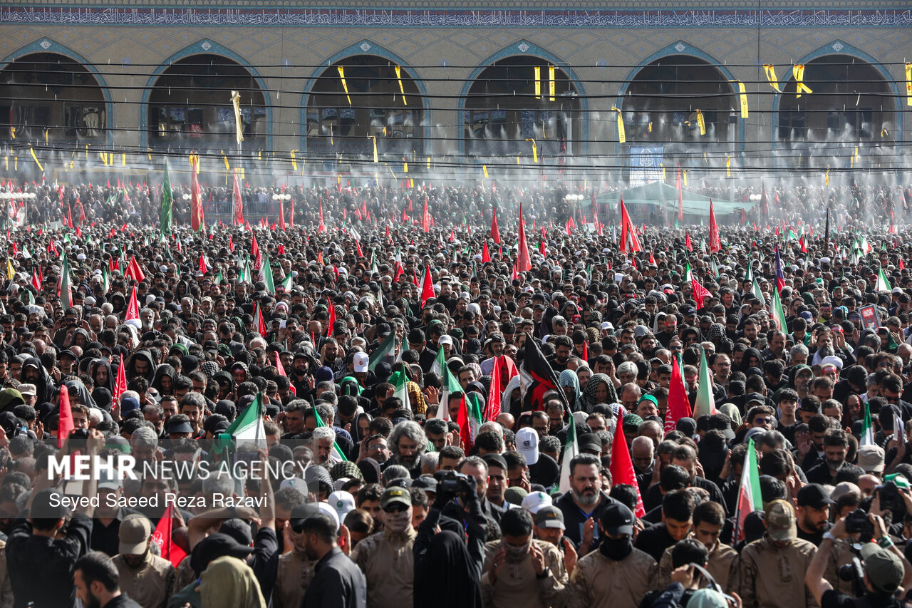 Funeral Prayer Held for "Iran's Martyred Leader"