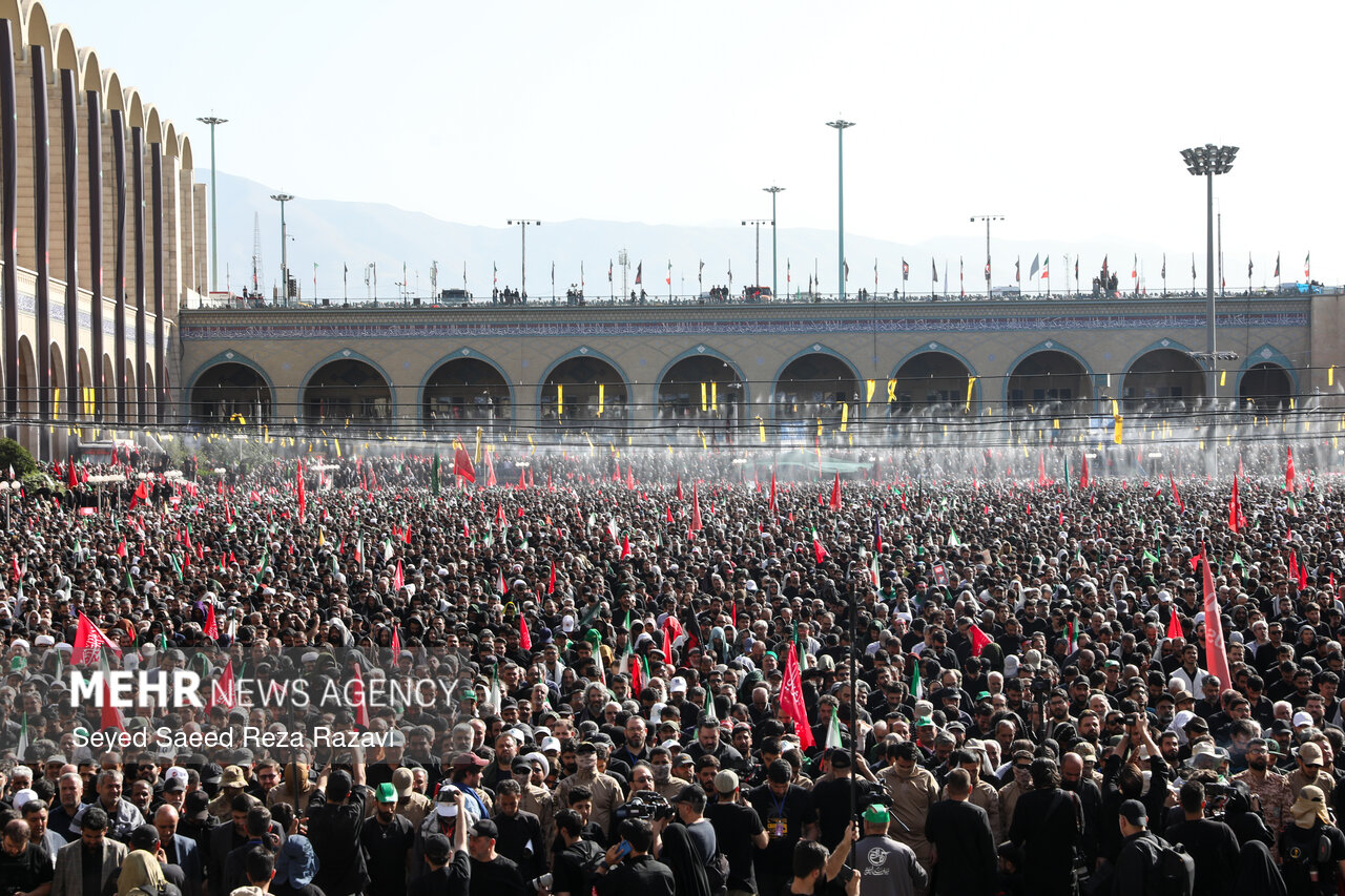 Funeral Prayer Held for "Iran's Martyred Leader"