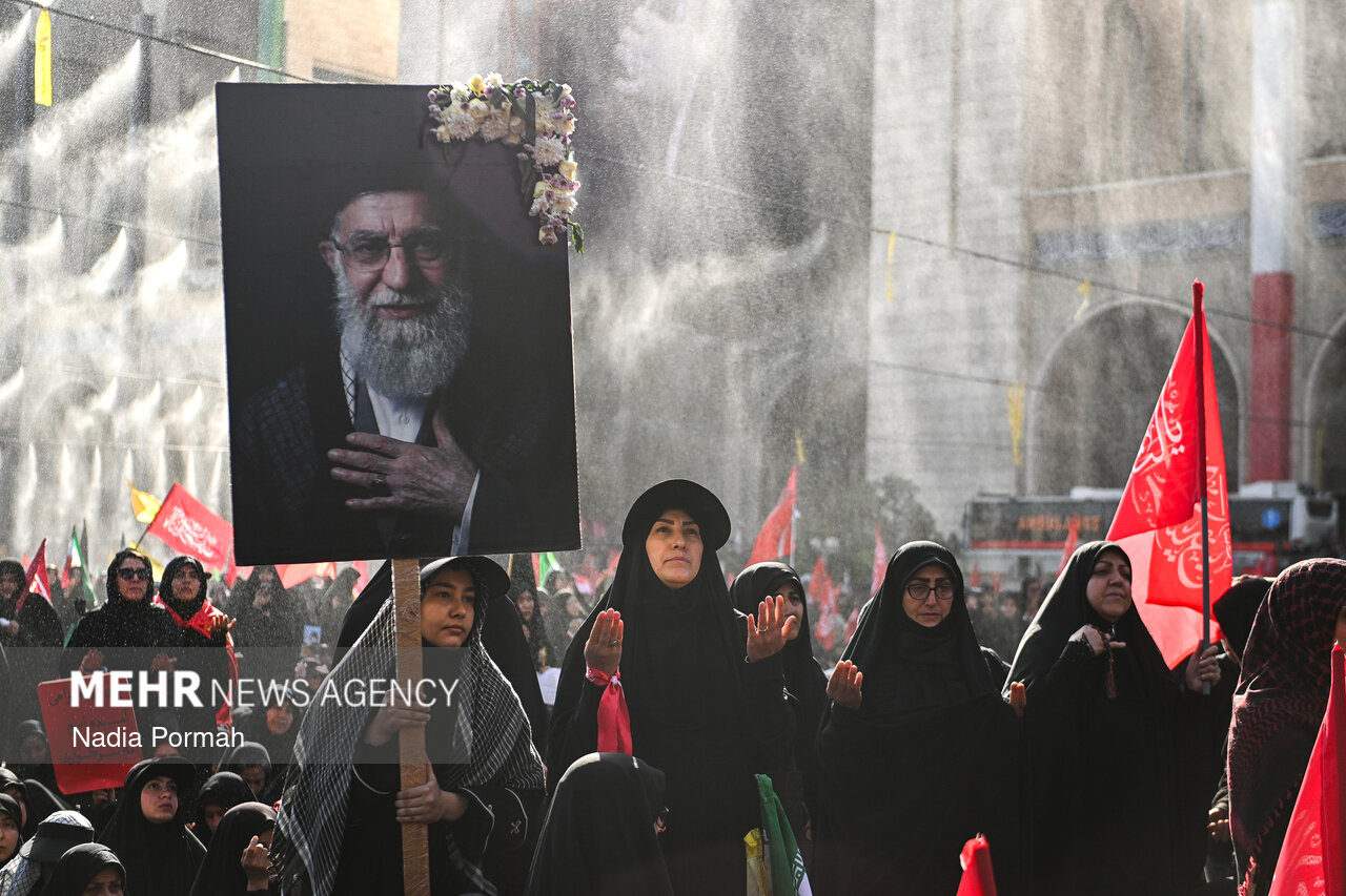 Funeral Prayer Held for "Iran's Martyred Leader"