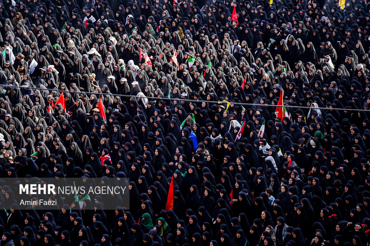 Funeral Prayer Held for "Iran's Martyred Leader"