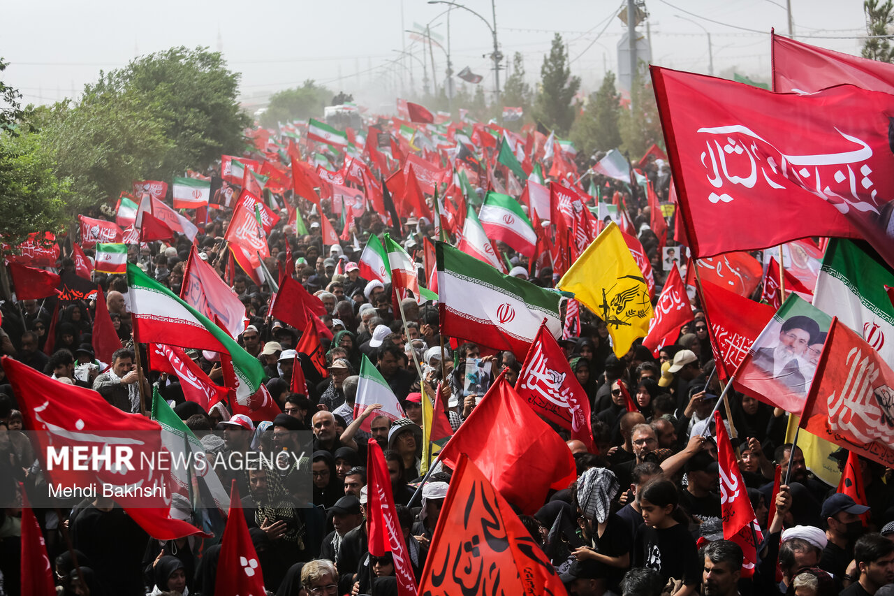 Funeral Procession of the Martyred Leader of the Islamic Revolution in Qom