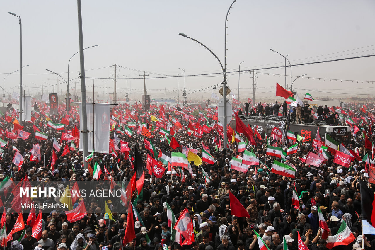 Funeral Procession of the Martyred Leader of the Islamic Revolution in Qom