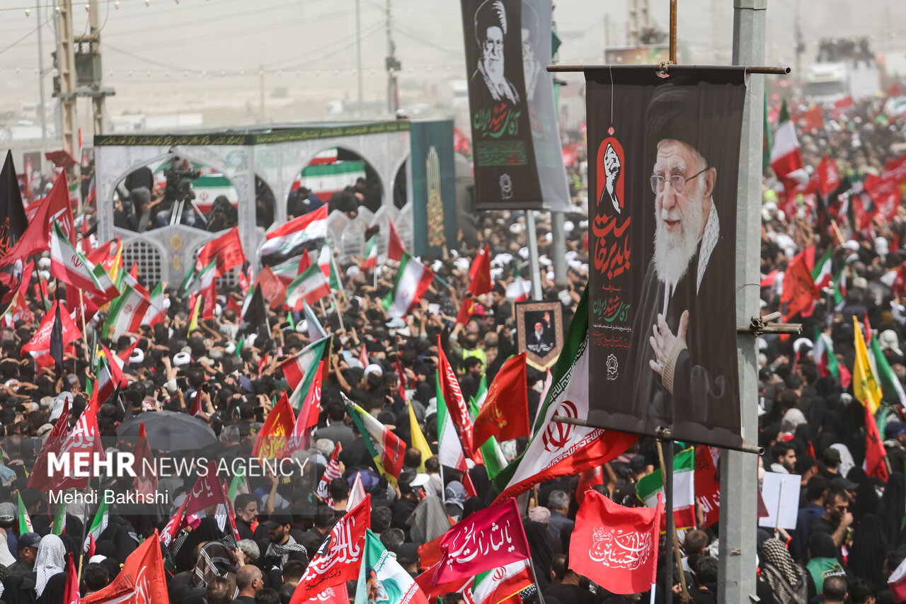 Funeral Procession of the Martyred Leader of the Islamic Revolution in Qom