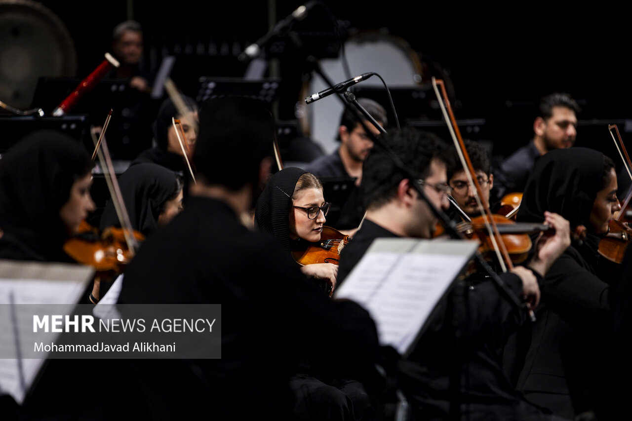 Iran National Orchestra "Paikobi" concert