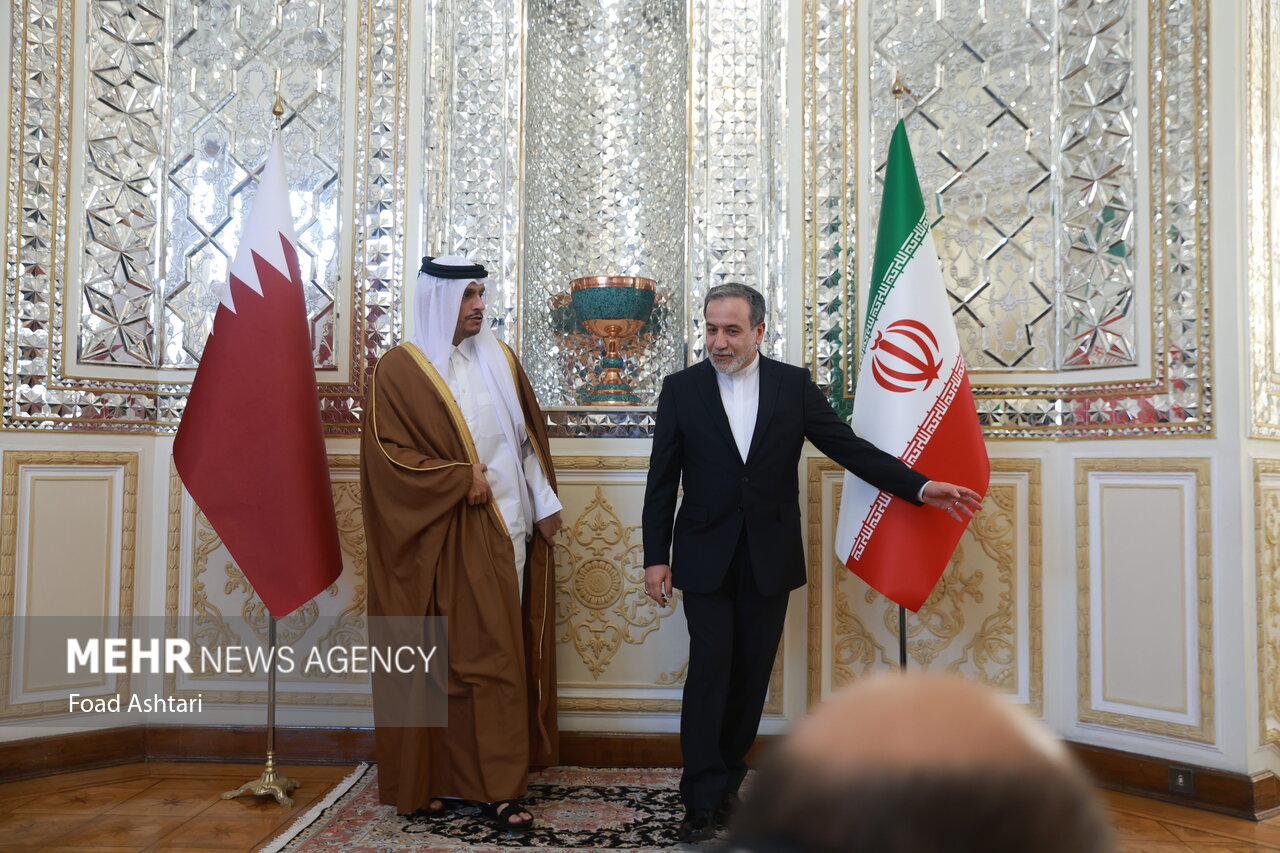 Iranian, Qatari FMs hold meeting in Tehran