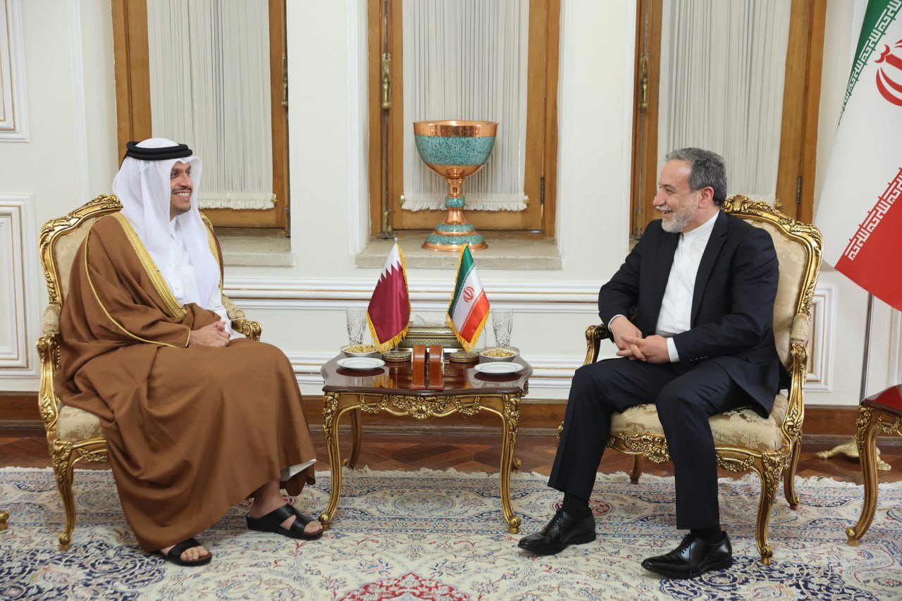 Iranian, Qatari FMs hold meeting in Tehran