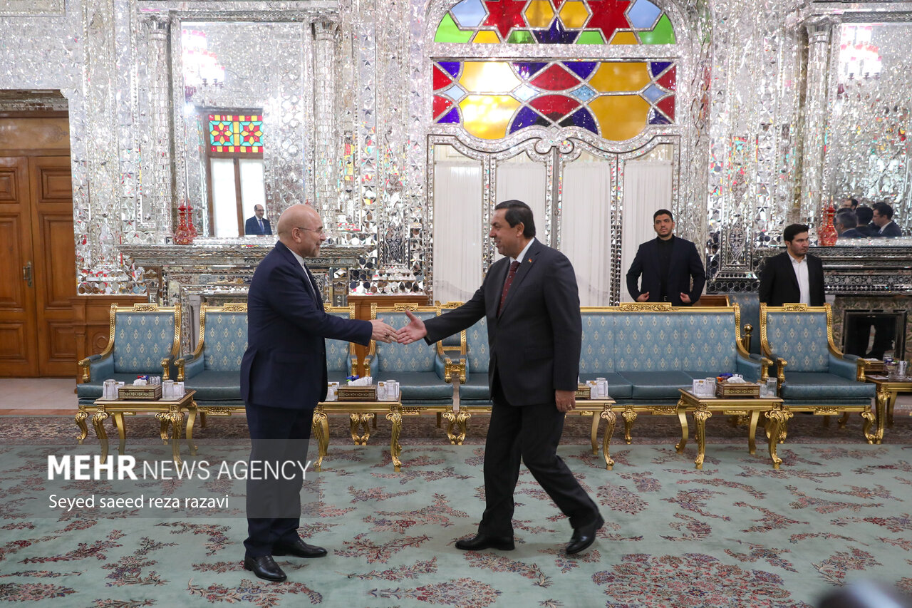 Iran’s Parliament Speaker Ghalibaf meets Syrian FM in Tehran