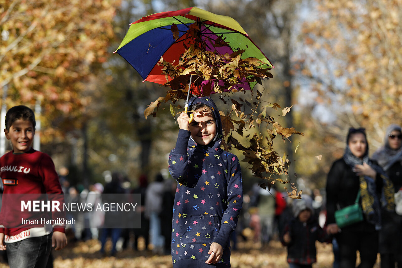 Autumn festival in Hamedan