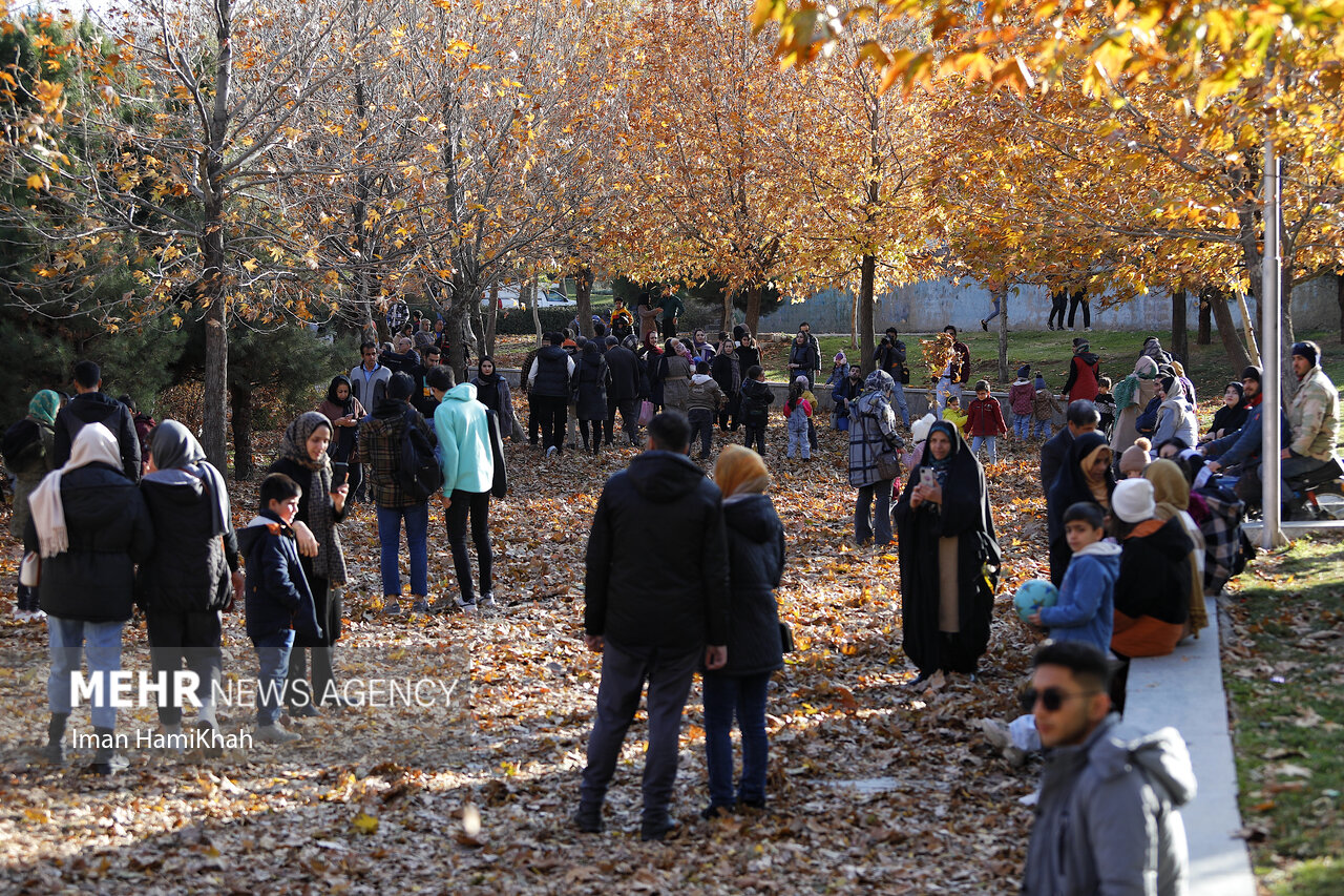 Autumn festival in Hamedan