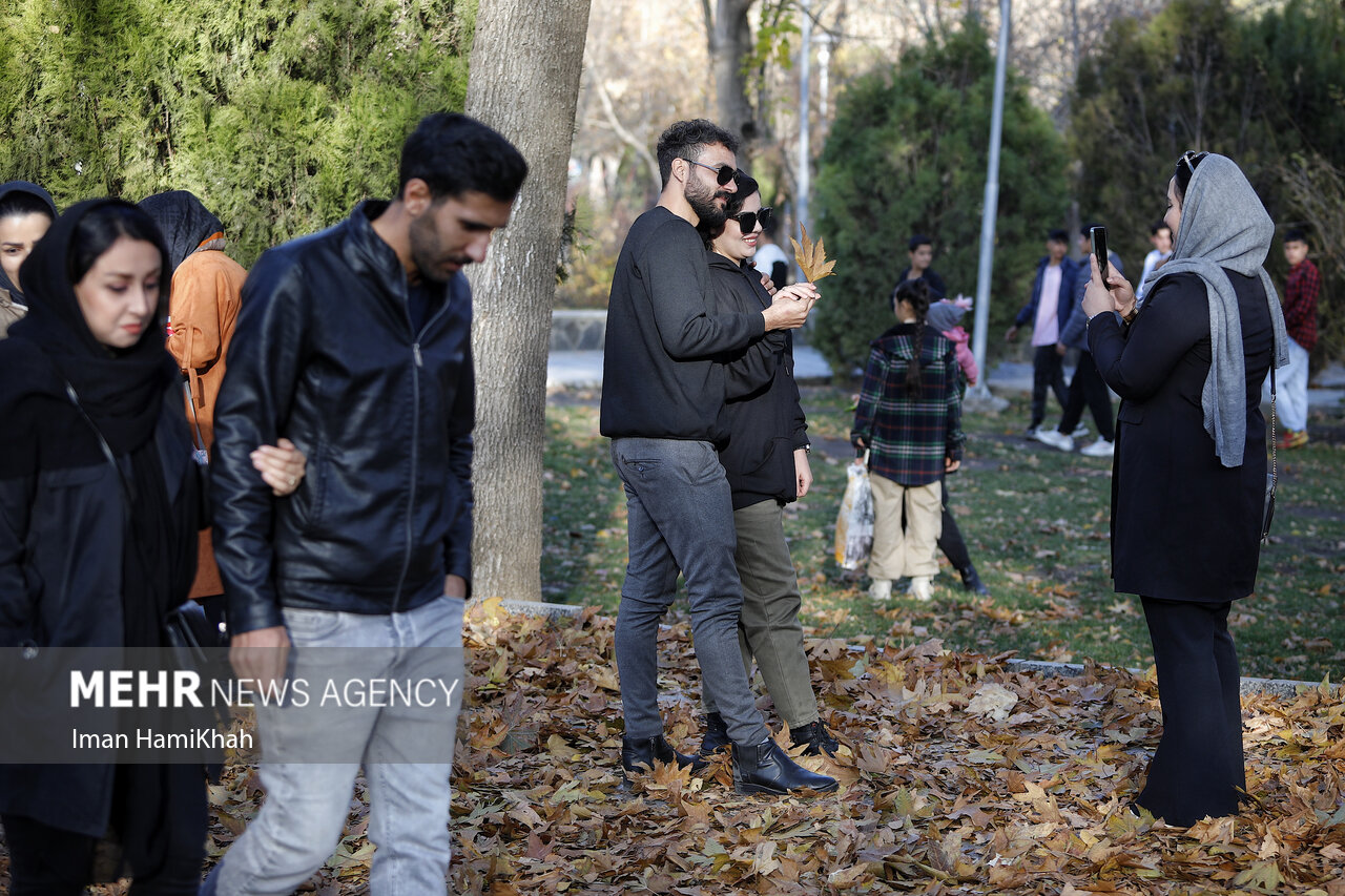 Autumn festival in Hamedan