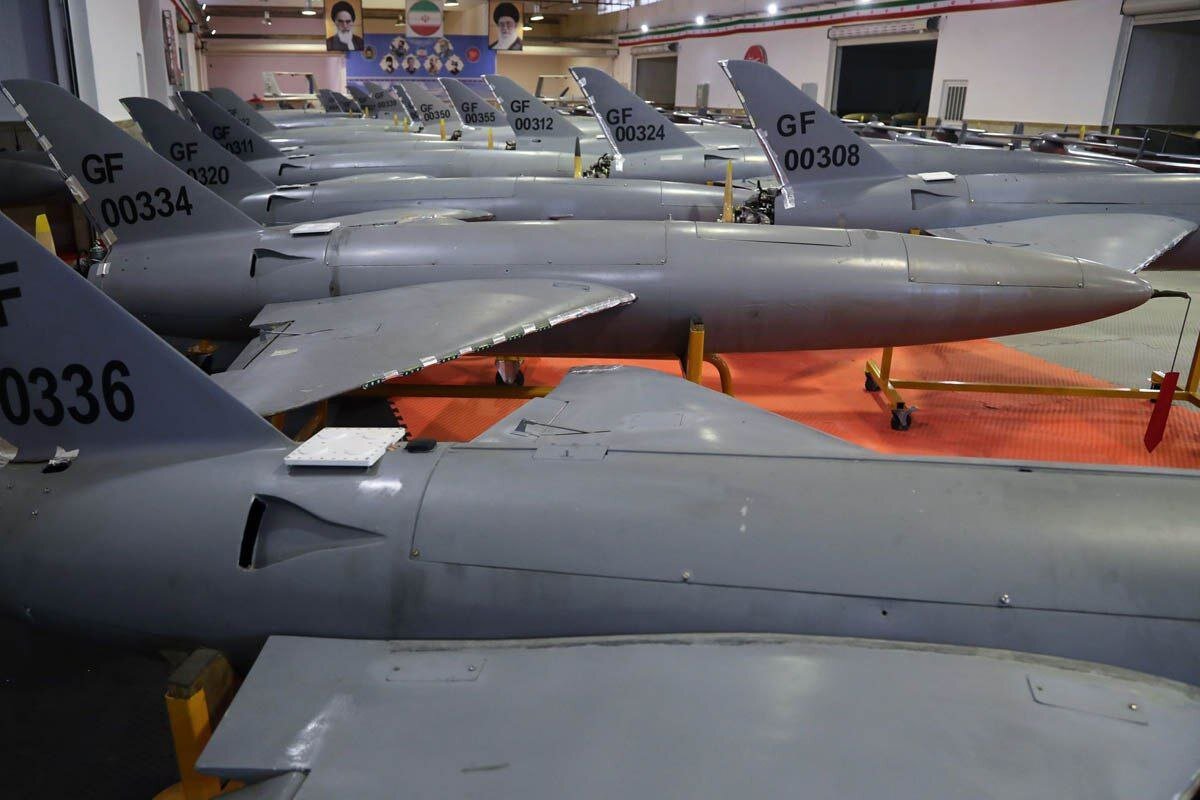 1000 strategic drones joins Iran Army