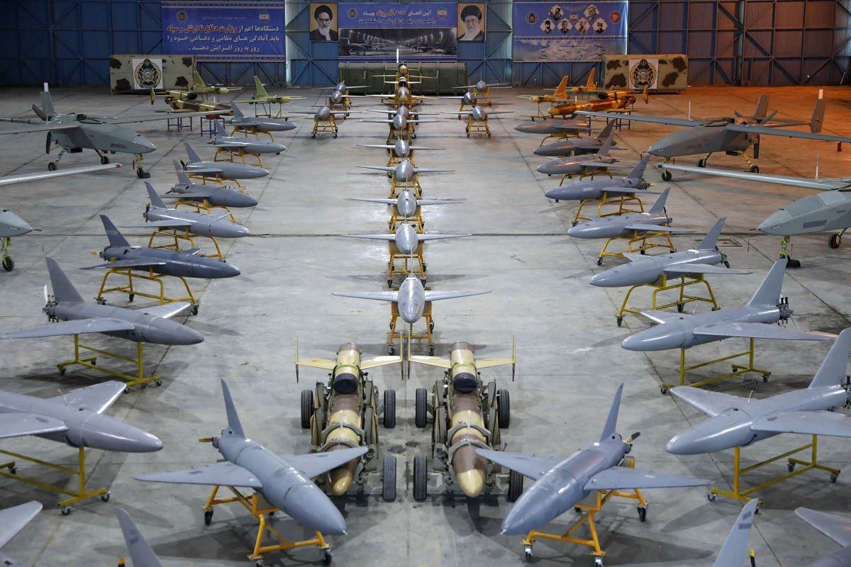 1000 strategic drones joins Iran Army