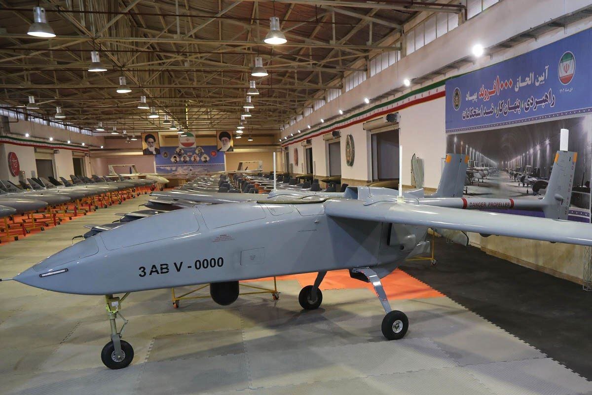 1000 strategic drones joins Iran Army