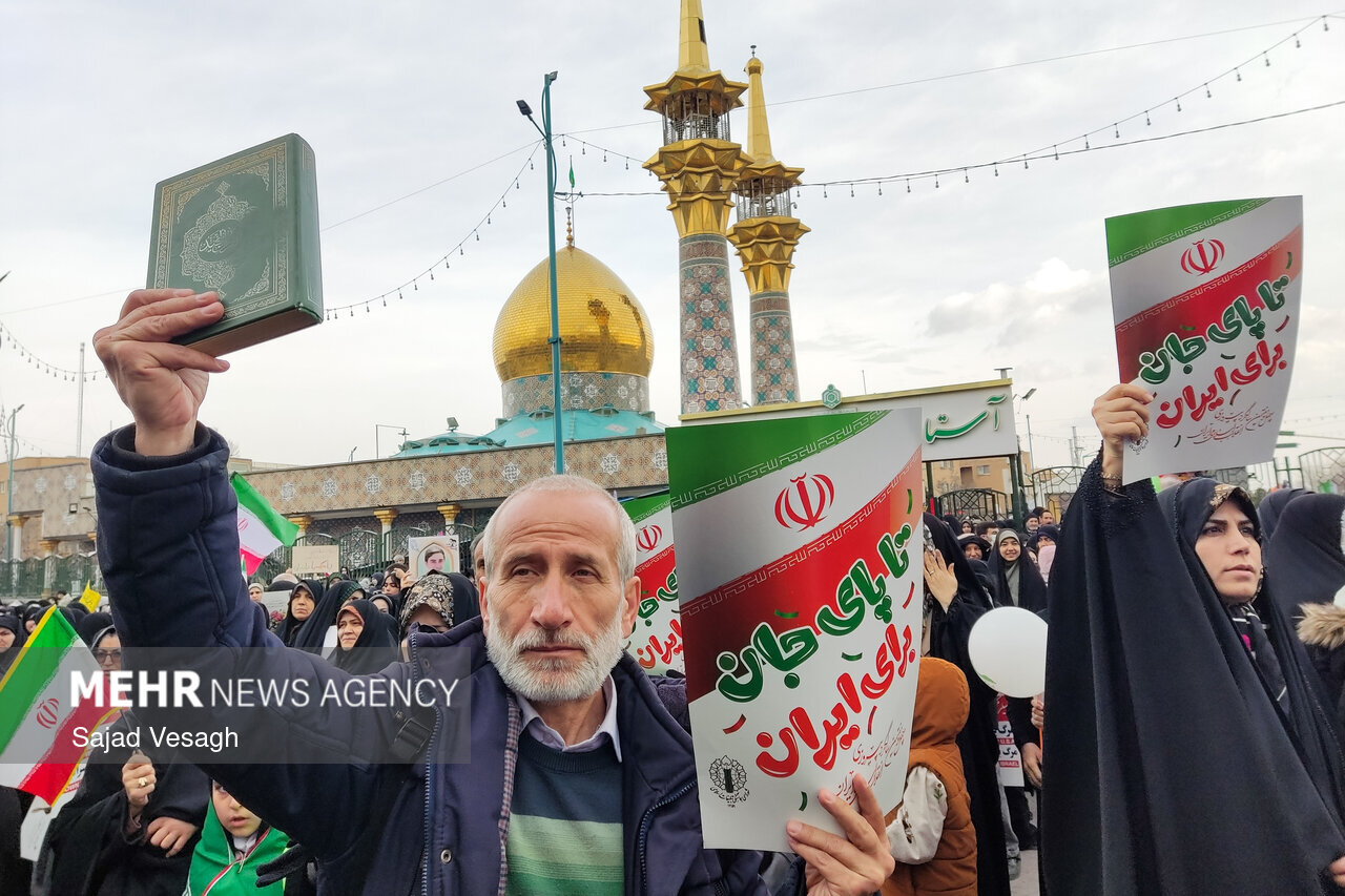 22 Bahman rallies across Iran