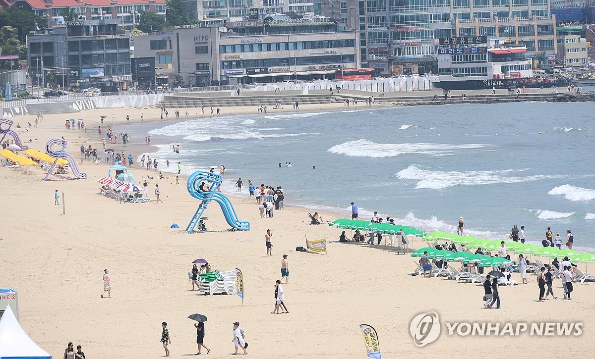 Haeundae Beach opens