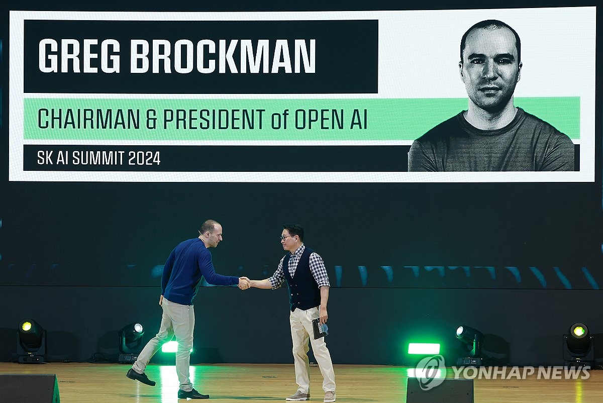 Open AI CEO at AI conference in Seoul