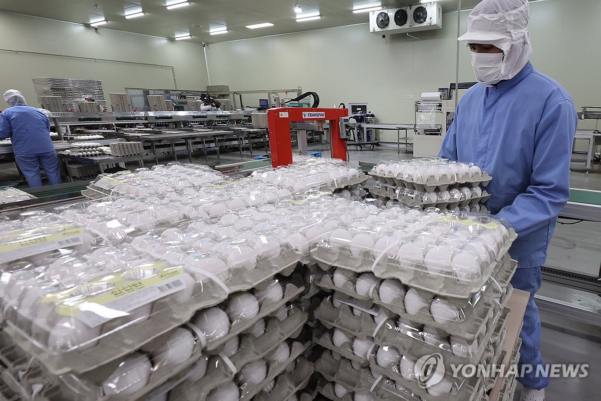 Imported eggs from U.S.