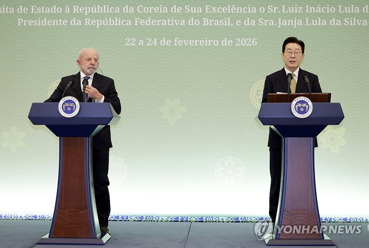 S. Korea-Brazil summit in Seoul