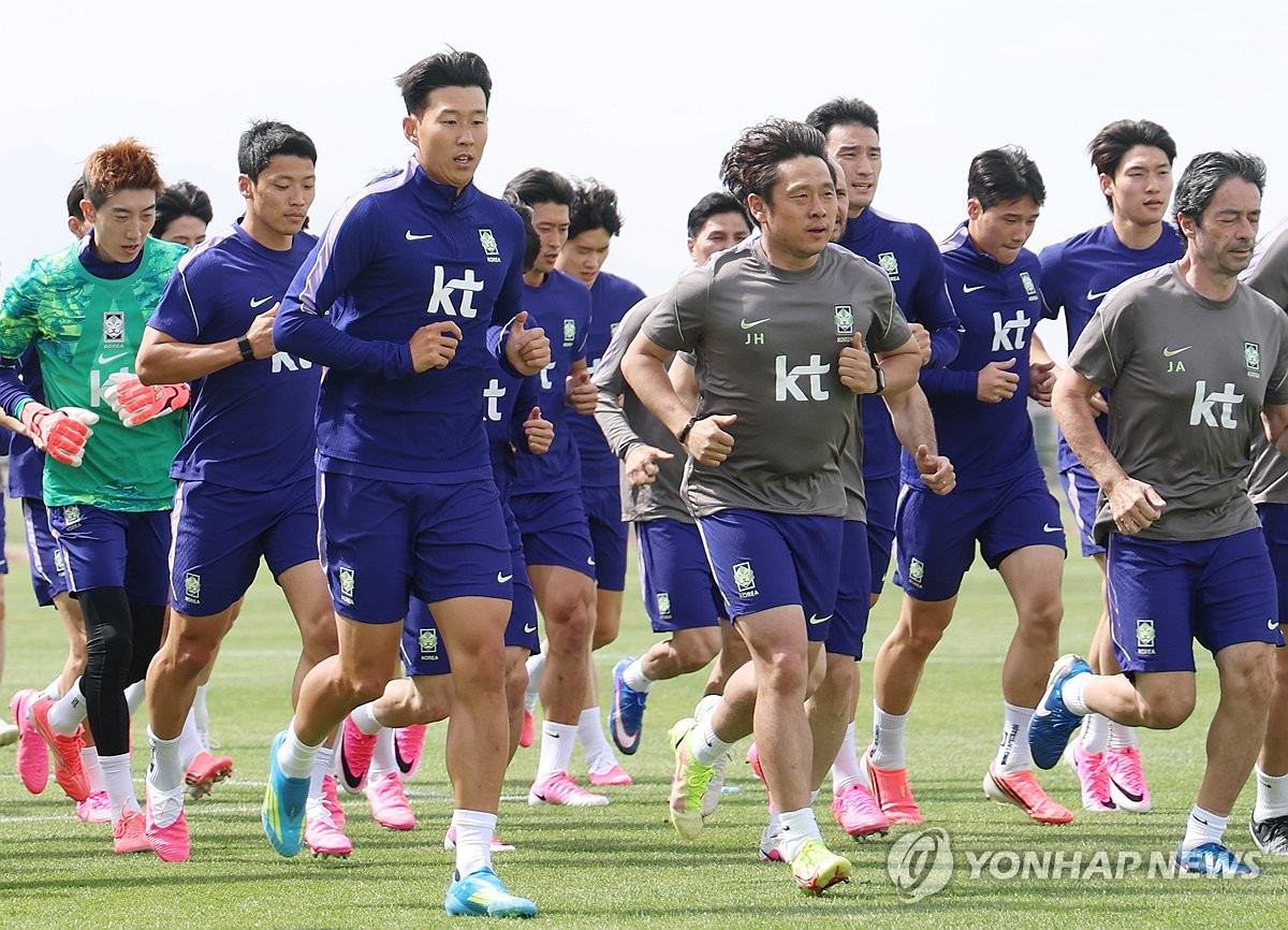 S. Korean team trains for 2026 World Cup