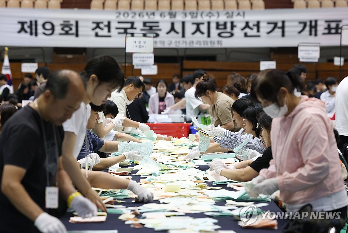 Ballot counting for local elections under way