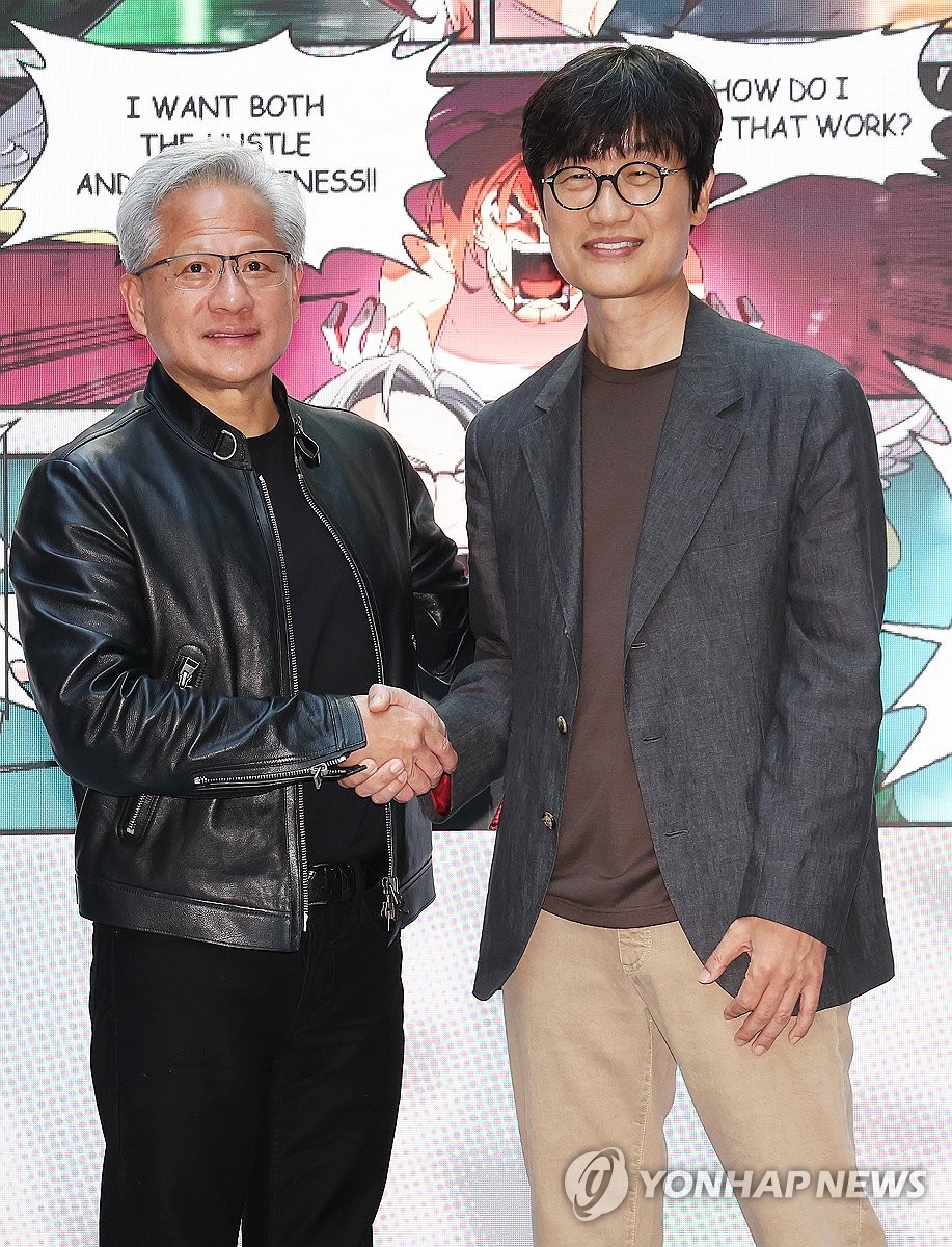 Nvidia CEO Huang meets with Naver chief