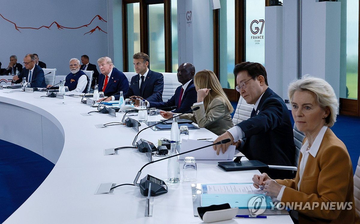 S. Korean president at G7 summit