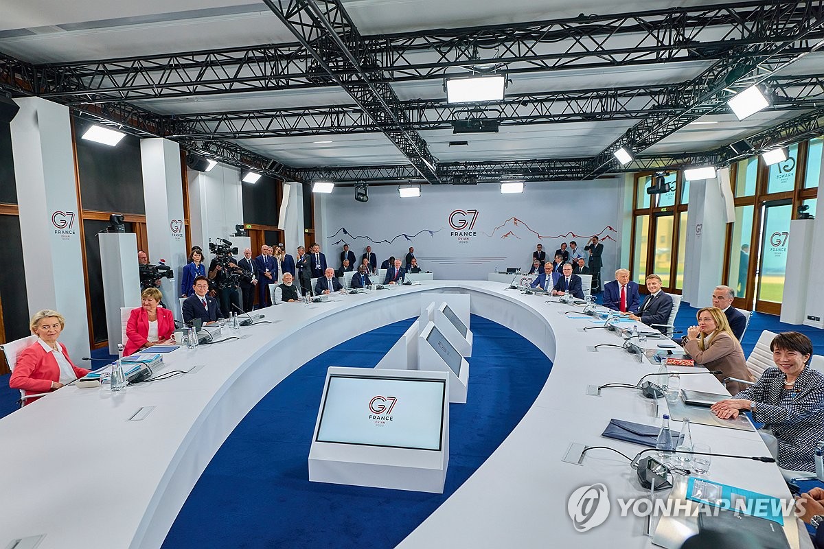S. Korean president at G7 summit