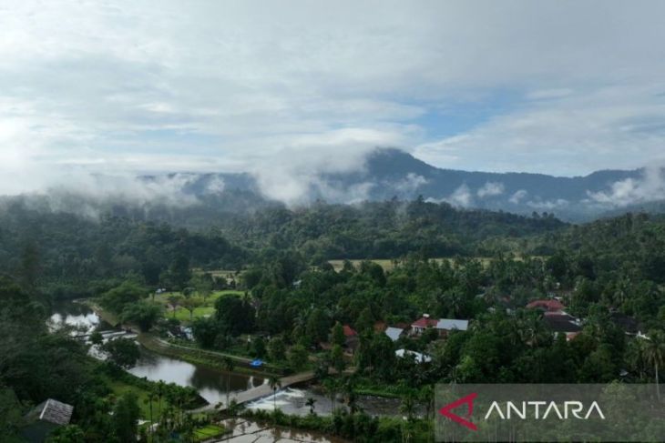 Bujang Raba landscape in Bungo District, Jambi