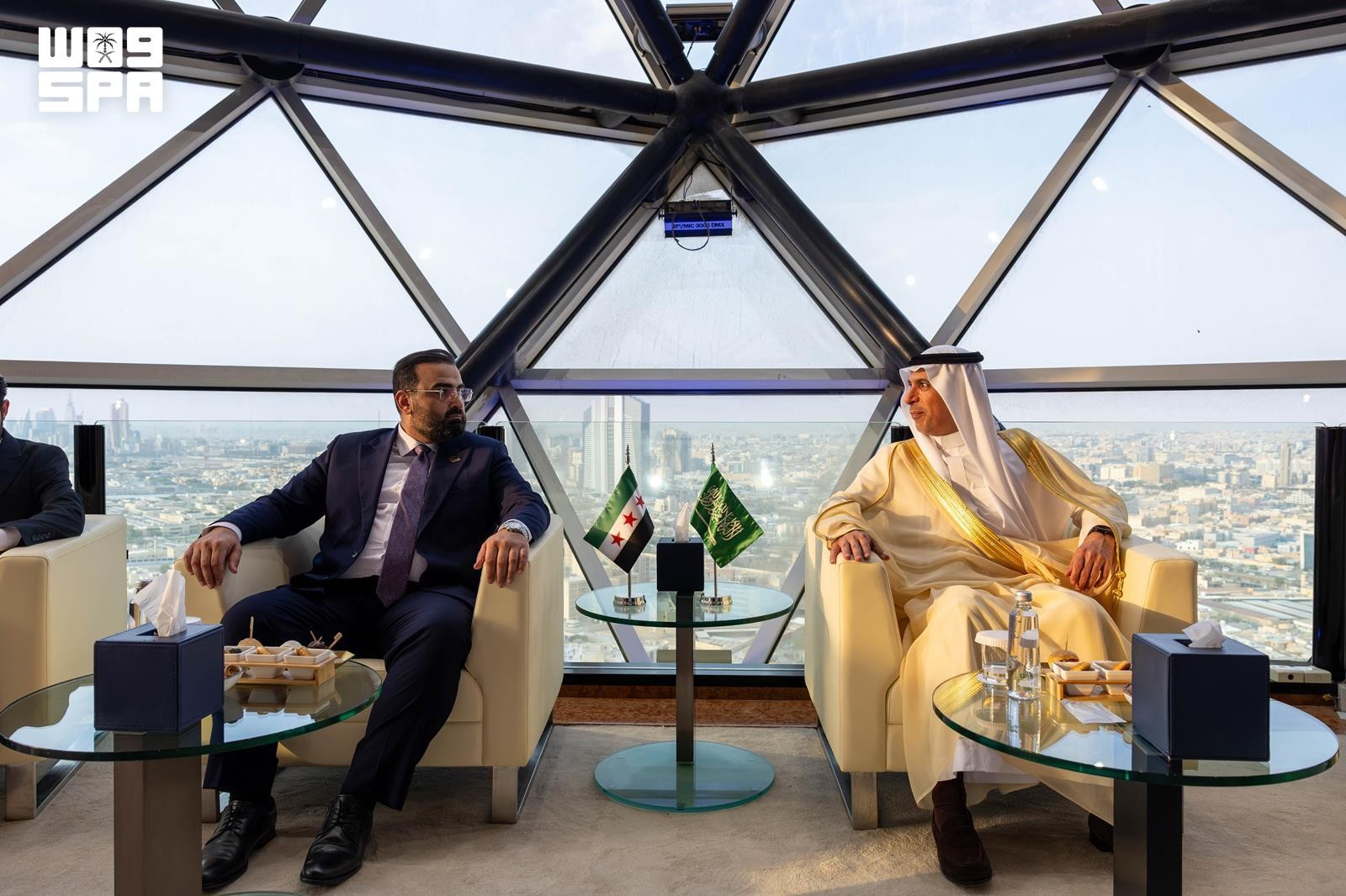 Syria's Information Minister Visits Saudi Broadcasting Authority
