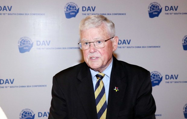 Emeritus Professor Carl Thayer at the University of New South Wales (Canberra) (Photo: VNA)